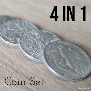 Four in One Set (Half Dollar) – J.C Magic