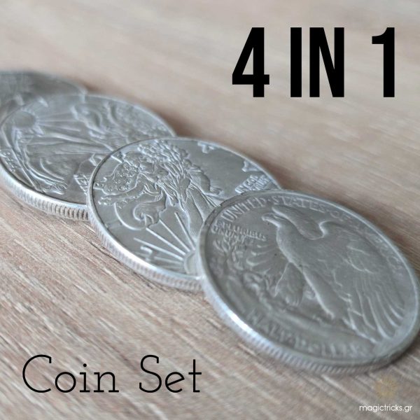 Four in One Set (Half Dollar) – J.C Magic